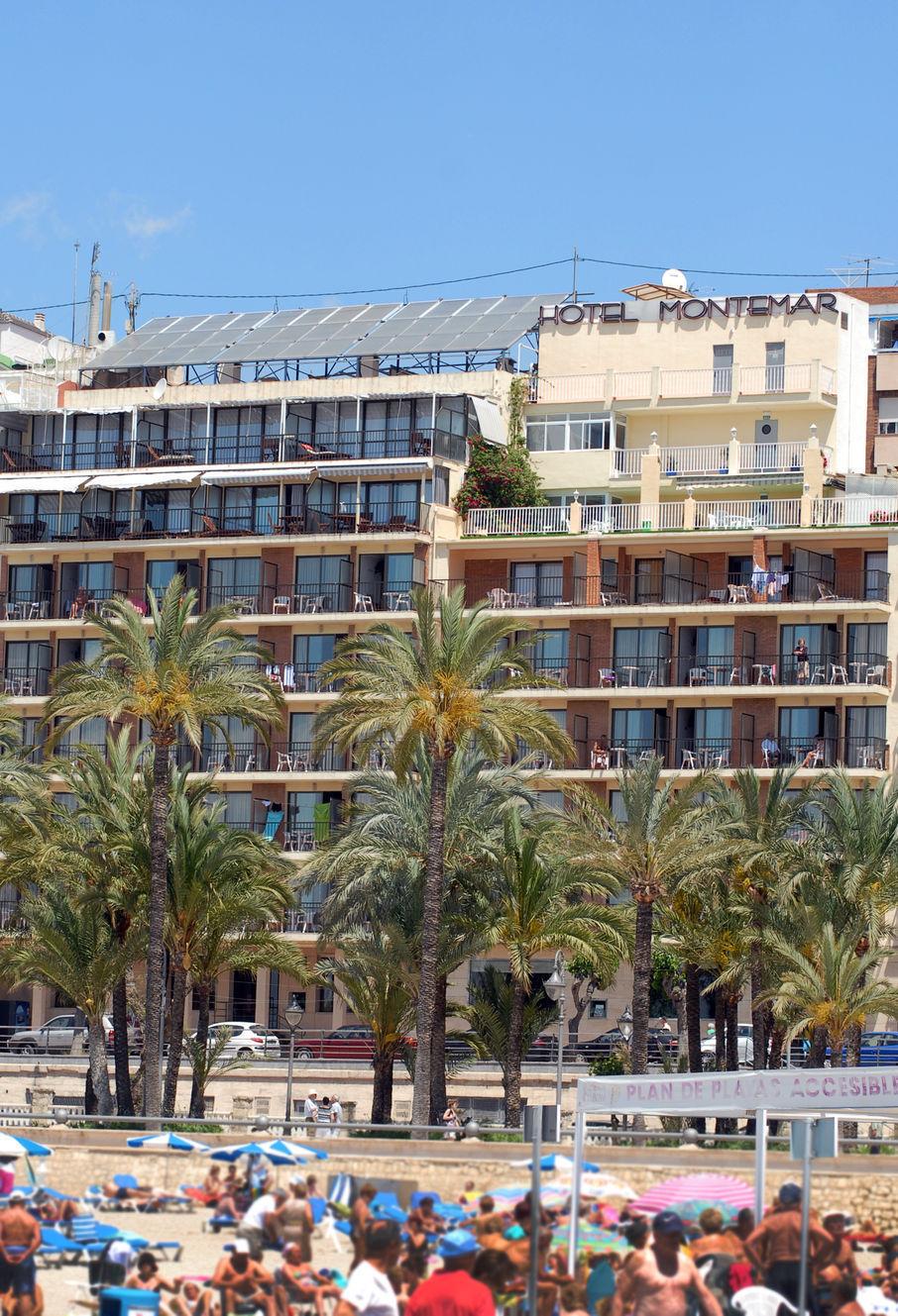 Hotel Montemar Benidorm Exteriör bild