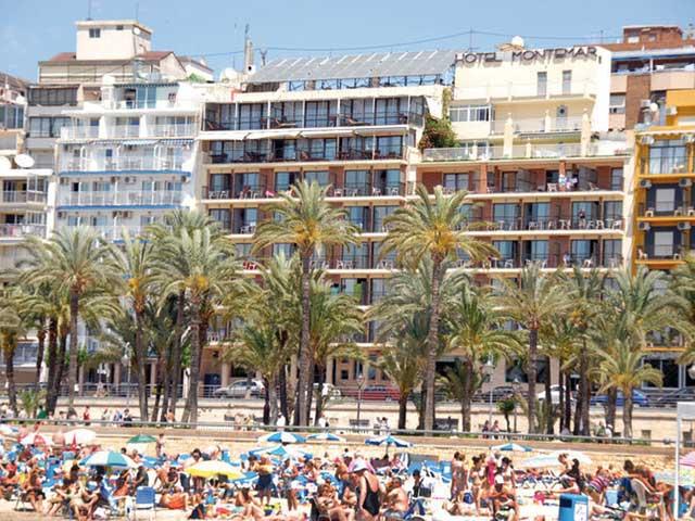 Hotel Montemar Benidorm Exteriör bild