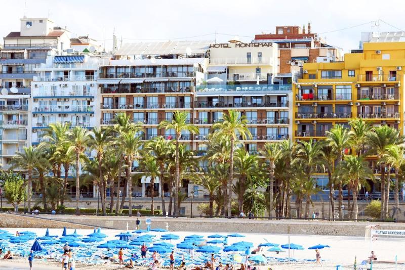 Hotel Montemar Benidorm Exteriör bild